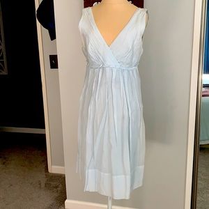 GAP maternity dress size S. Light blue.